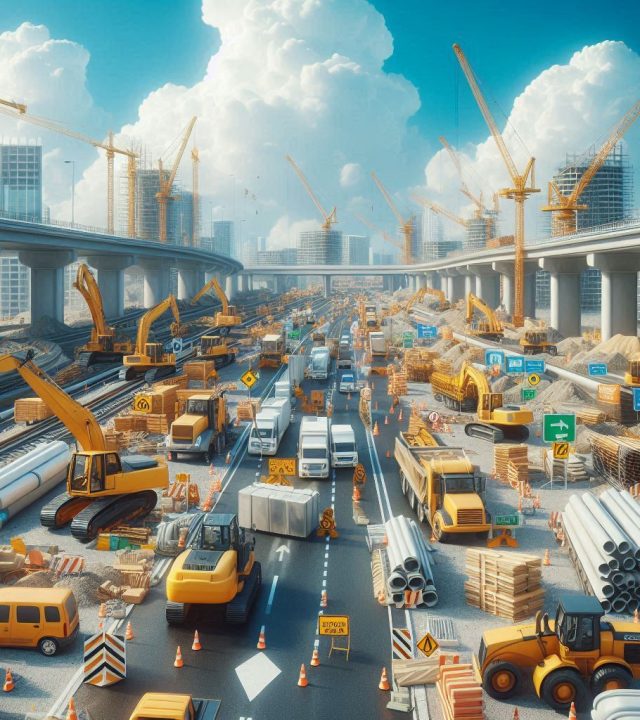 construction site of